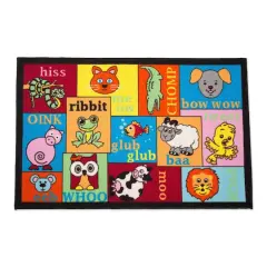 DII&reg; Animal Sounds Juvenile Rug, 2.5ft. x 4ft.