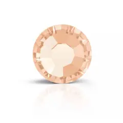 Preciosa MAXIMA SS16 Flatback Czech Crystals, 144ct. Light Peach