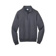 Port & Company&reg; Core Fleece 1/4 Zip Pullover Sweatshirt Heather Navy