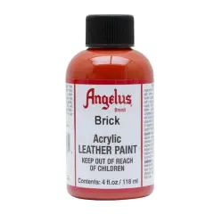 Angelus&reg; Acrylic Leather Paint, 4oz. Brick
