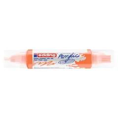 edding&reg; 5400 Acrylic 3D Double Liner Marker Neon Orange