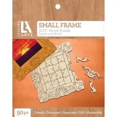 Leisure Arts&reg; Small Frame D.I.Y. Wood Puzzle