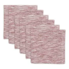 DII&reg; Recycled Cotton Dishcloth Set Barn Red