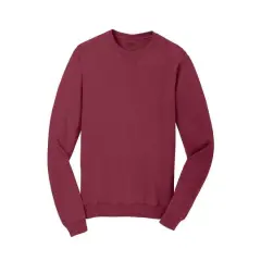 Port & Company&reg; Beach Wash&reg; Garment-Dyed Sweatshirt Merlot