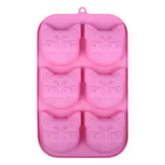 Cat FaceSilicone Treat Mold by Makery&trade;