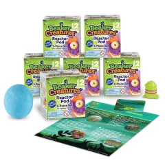 Learning Resources Beaker Creatures Series 2 Reactor Pods Blind Packs, 6ct.