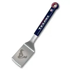 NFL Stainless Steel BBQ Spatula with Bottle Opener Houston Texans