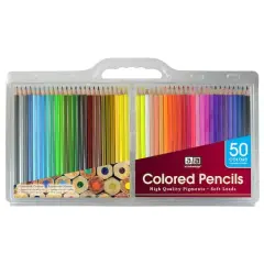 Art Advantage&reg; 50 Color Colored Pencil Set