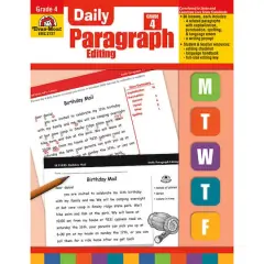 Evan-Moor&reg; Daily Paragraph Editing Book, Grade 4