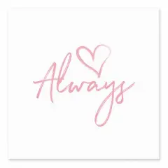 Love Always Tabletop Canvas