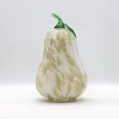 Warm White LED Cream Glass Gourd by Ashland&reg;
