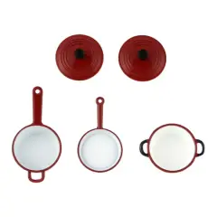 Mini Red Cookware Set, 3ct. by Make Market&reg;