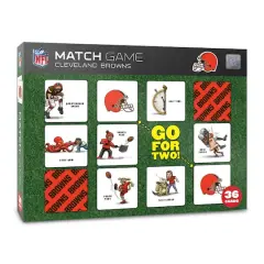 NFL Memory Match Game Cleveland Browns