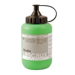 Lascaux Studio Acrylic Paint, 500mL 954 Permanent Green Light