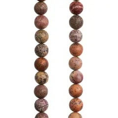 Artistic Jasper Round Beads, 6mm by Bead Landing&trade;