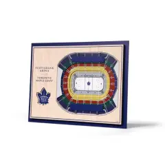 NHL 5-Layer StadiumView Wall Art Toronto Maple Leafs