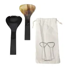 Hello Honey&reg; Horn Salad Servers Set