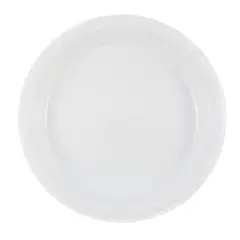 JAM Paper 10.25" Plastic Party Plates, 20ct. White