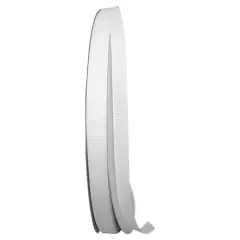 JAM Paper 3/8" Grosgrain Texture Ribbon White