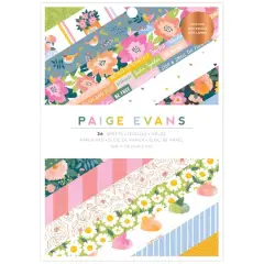 American Crafts&trade; Paige Evans Garden Shoppe Single-Sided Paper Pad, 6" x 8"