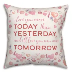 Love Quote Shiplap Throw Pillow, 18" x 18"