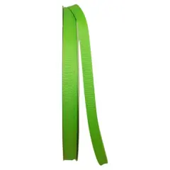 JAM Paper 3/8" Grosgrain Texture Ribbon Apple Green