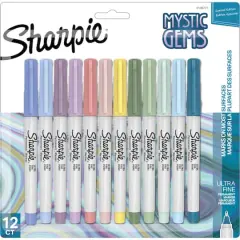Mystic Gems Sharpie&reg; Ultra Fine Point Permanent Markers, 12ct.