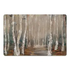Birch Tree Landscape 18" x 27" Floor Mat