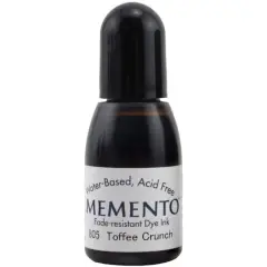 Memento Dye Ink Refill, 0.5oz. Toffee Crunch