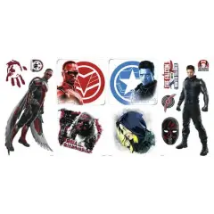 RoomMates Marvel Falcon & The Winter Soldier Peel & Stick Wall Decals