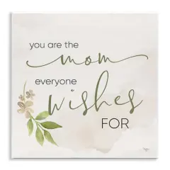 Stupell Industries Mom Everyone Wishes For Wall Plaque Art