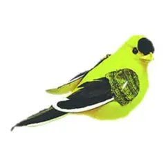 JAM Paper Yellow Goldfinch Floral Accessories, 3ct.