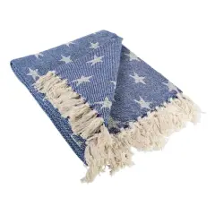 DII&reg; Nautical Blue Stars Throw
