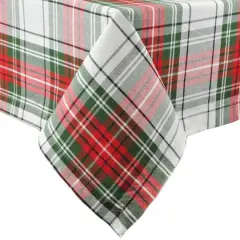 DII&reg; Christmas Plaid Tablecloth