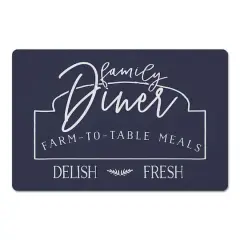 Family Diner 18" x 27" Floor Mat