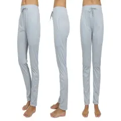 Galaxy by Harvic Women's Loose Fit Classic Lounge Pants Heather Grey