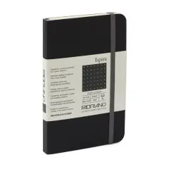 Fabriano&reg; Ispira Dotted Softcover Notebook Black