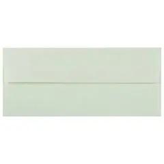 JAM Paper #10 Business Parchment Envelopes, 50ct. Green