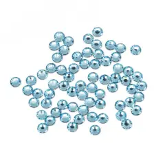 SS10 Round Hotfix Austrian Crystals by Bead Landing&trade;, 70ct. Aquamarine