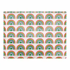 Lucky Rainbow 18" x 14" Poly Twill Placemat
