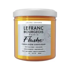 Lefranc & Bourgeois Flashe&reg; Matte Artist's Color, 125mL Sahara Yellow