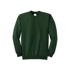 Port & Company&reg; Essential Fleece Crewneck Sweatshirt Dark Green