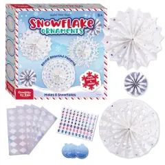 Creativity for Kids&reg; Make Your Own Snowflake Ornaments