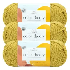 3 Pack: Lion Brand&reg; Two of Wands Color Theory Yarn Bee Pollen