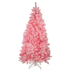 7ft. Pre-Lit Artificial Christmas Tree, Clear Lights