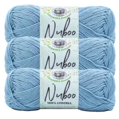 3 Pack Lion Brand&reg; Nuboo Yarn Sky