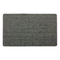 Heathered Black Tufted Loop Textilene Mat