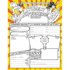 North Star Teacher Resources Fill Me In: Student Superhero, 32ct.