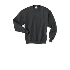 JERZEES&reg; Super Sweats&reg; NuBlend&reg; Crewneck Sweatshirt Black Heather