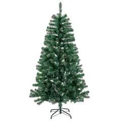 6ft. Pre-Lit Acacia Artificial Christmas Tree, Multicolor Lights